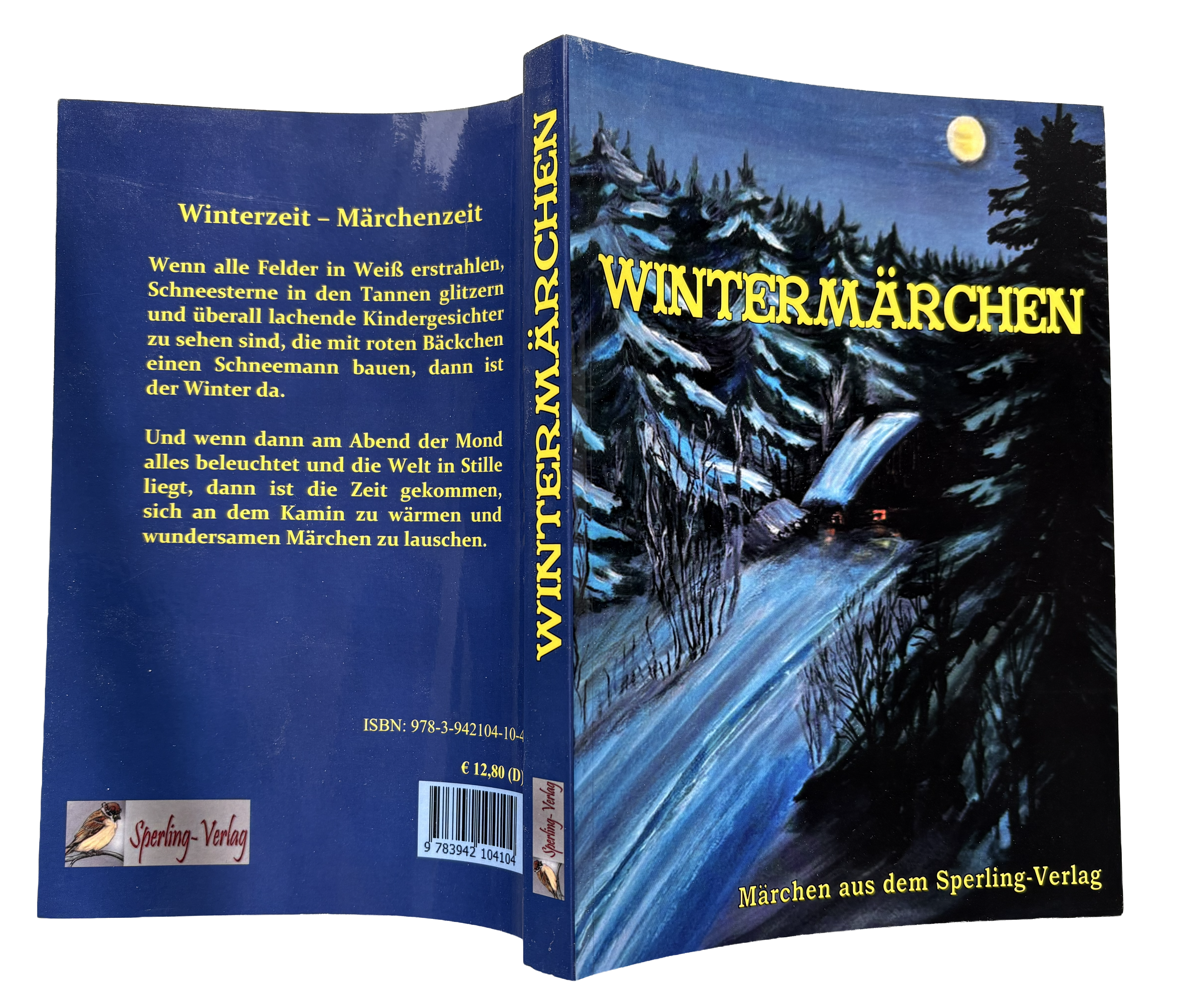 Buchcover Wintermärchen, Anthologie des Sperling-Verlags