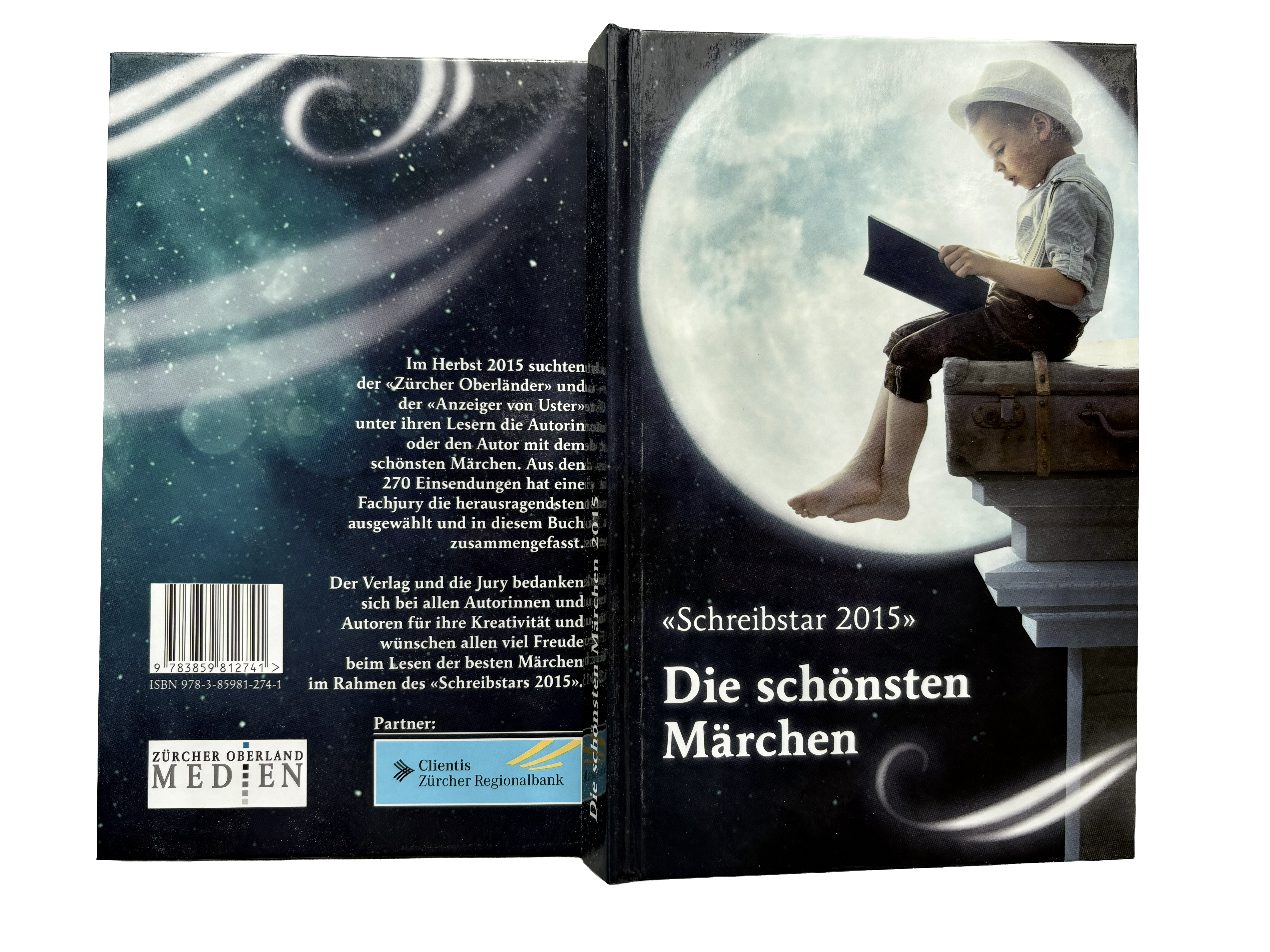 Buchcover Die schönsten Märchen, Schreibstar-Anthologie des Zürcher Oberland Medien